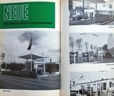 Rheinpreussen "Der Zuendschluessel" Gasstation-Magazine complet vintage 1966 binding (2896)